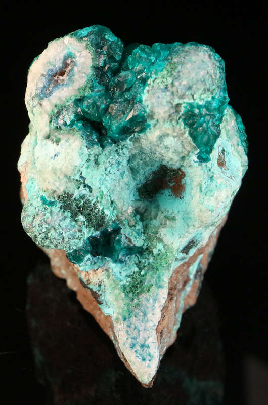 Dioptase on Matrix, Tantara Mine, DRC