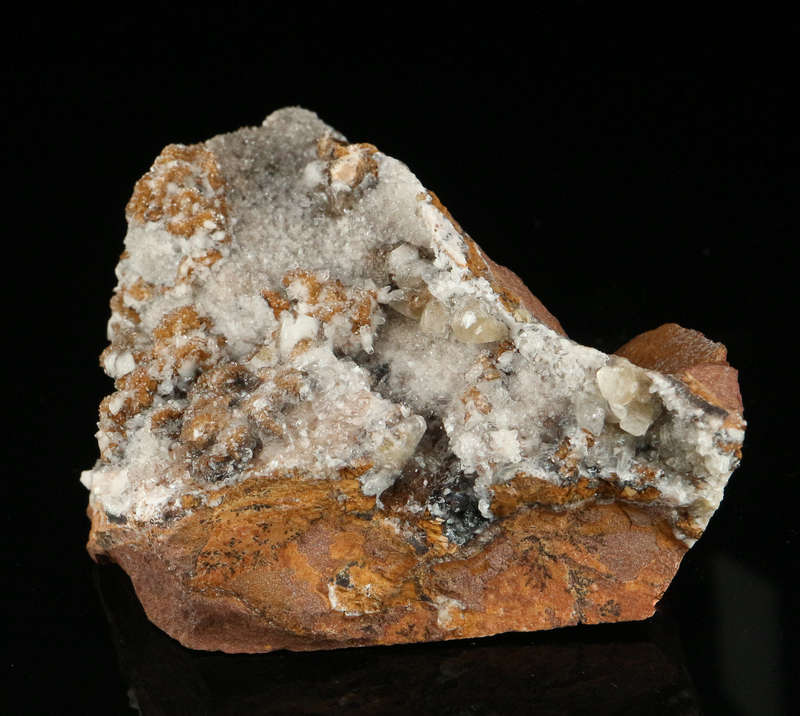 Calcite, Siderite on Matrix, Gobobosebberge Mnt, Namibia