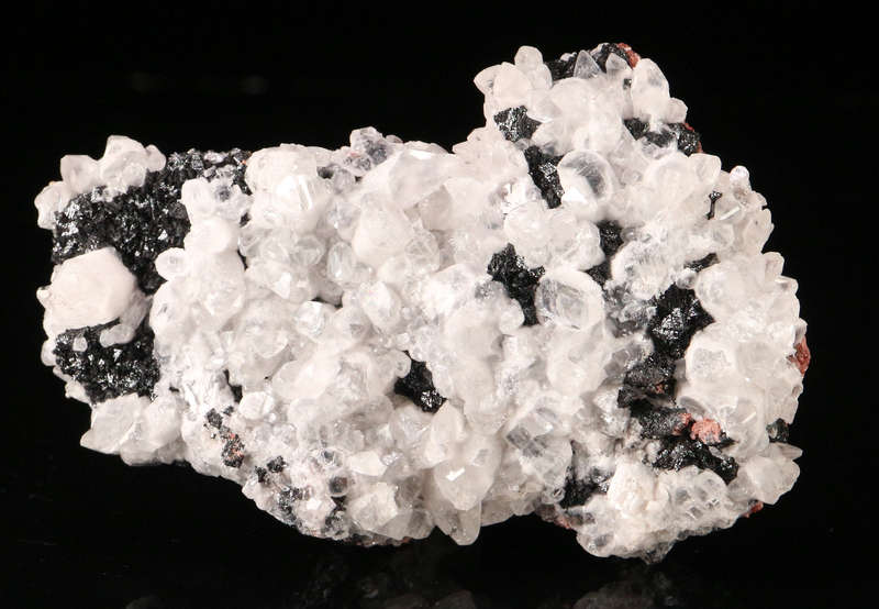 Calcite, Hausmannite & Andradite, N'Chwaning II, Northern Cape, South Africa