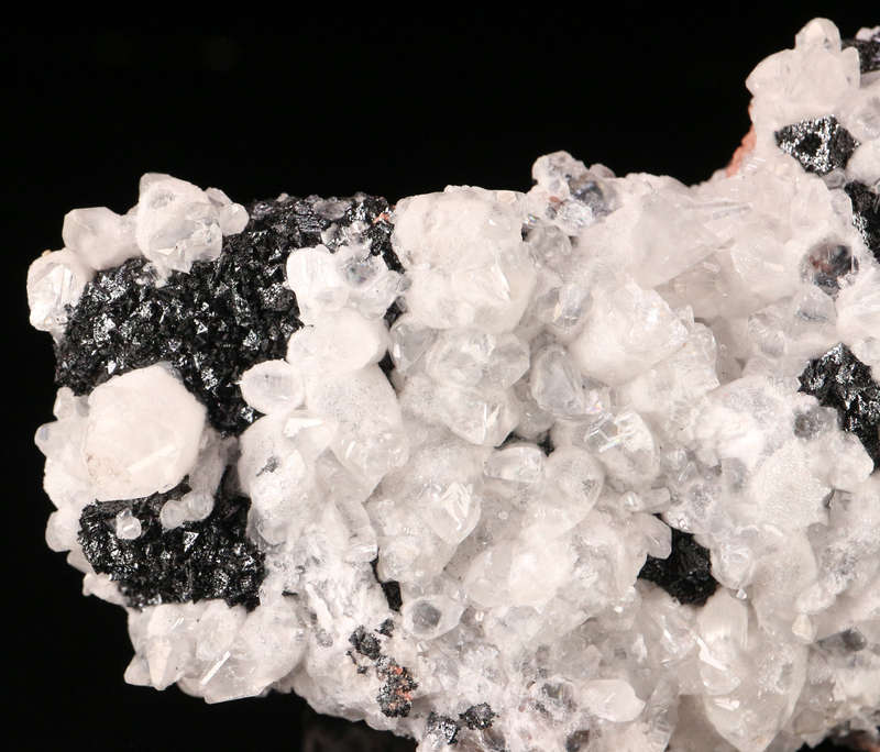 Calcite, Hausmannite & Andradite, N'Chwaning II, Northern Cape, South Africa
