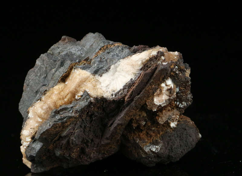 Olmiite on Matrix, "N'Chwaning II Mine, Kalahari Manganese Field, Northern Cape, South Africa "