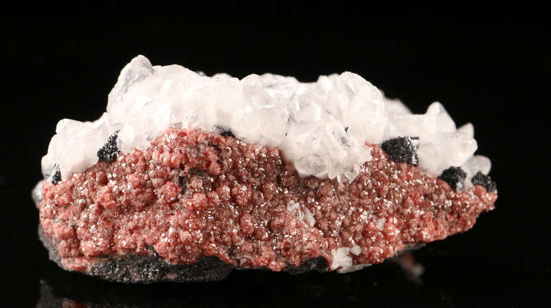 Calcite, Hausmannite & Andradite, N'Chwaning II, Northern Cape, South Africa
