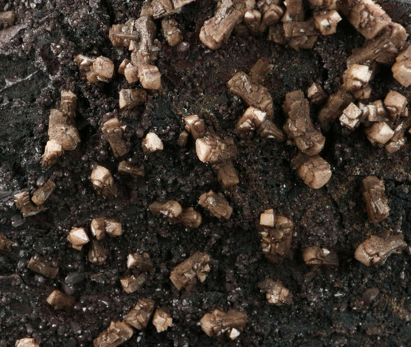 Olmiite on Matrix, "N'Chwaning II Mine, Kalahari Manganese Field, Northern Cape, South Africa "