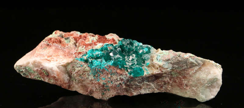 Dioptase on Matrix, Kaokoveld Region, Namibia