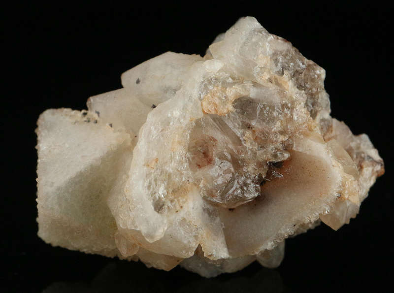 Quartz on Fluorite, Riemvasmaak, Northern Cape, South Africa