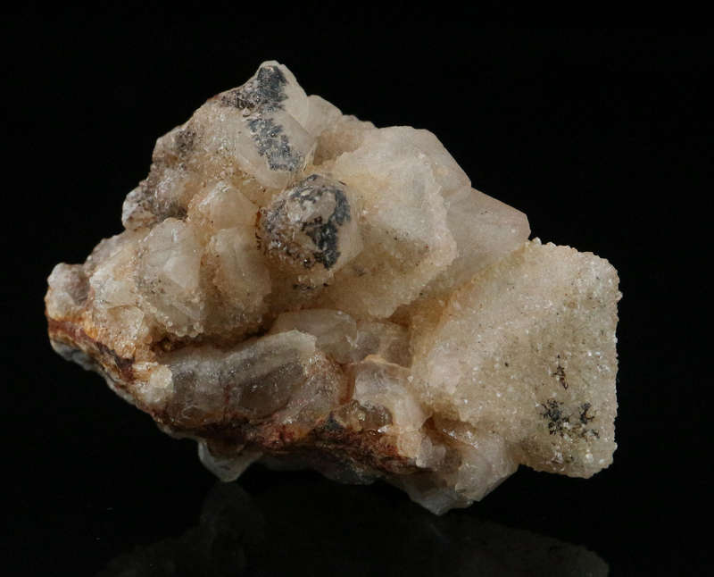 Quartz on Fluorite, Riemvasmaak, Northern Cape, South Africa