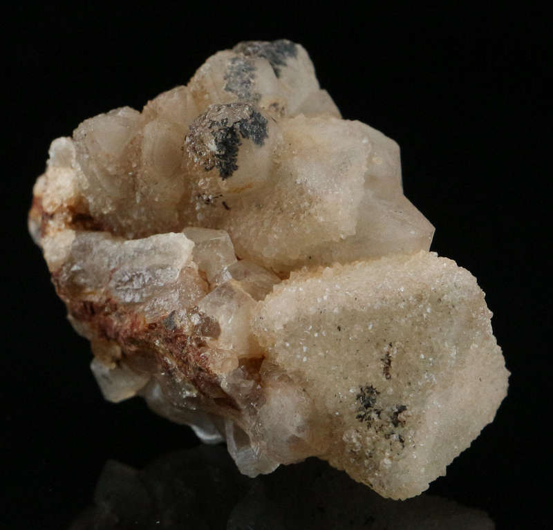 Quartz on Fluorite, Riemvasmaak, Northern Cape, South Africa