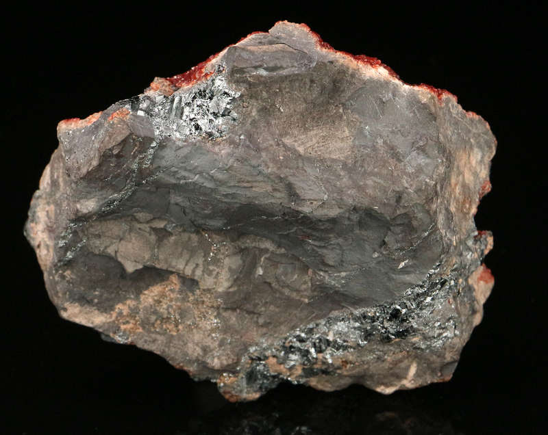 Andradite on Hematite on Matrix,"N'Chwaning II Mine, Kalahari Manganese Field, Northern Cape, South