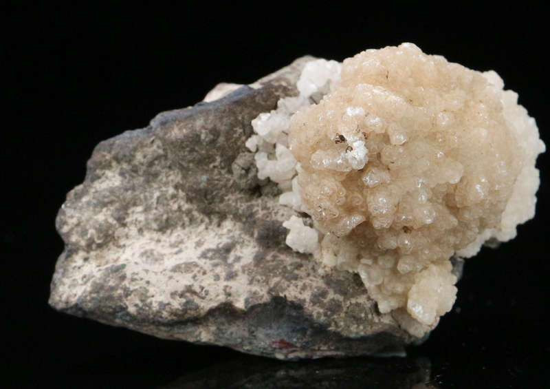 Calcite on Matrix, "N'Chwaning II Mine, Kalahari Manganese Field, Northern Cape, South Africa "