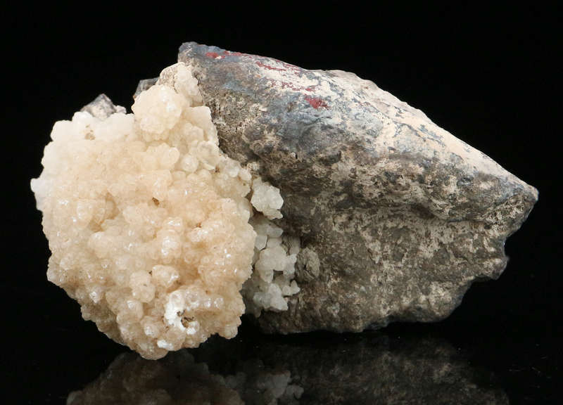 Calcite on Matrix, "N'Chwaning II Mine, Kalahari Manganese Field, Northern Cape, South Africa "