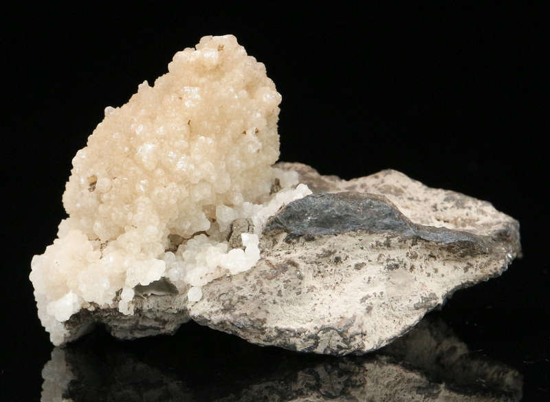 Calcite on Matrix, "N'Chwaning II Mine, Kalahari Manganese Field, Northern Cape, South Africa "