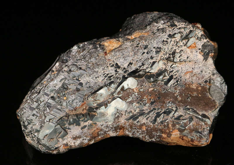 Andradite on Hematite, Wessels Mine, Northern Cape, South Africa