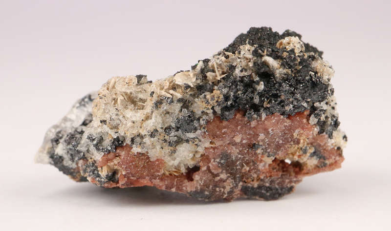 Baryte, Hausmannite on Matrix, N'Chwaning II, Northern Cape, South Africa