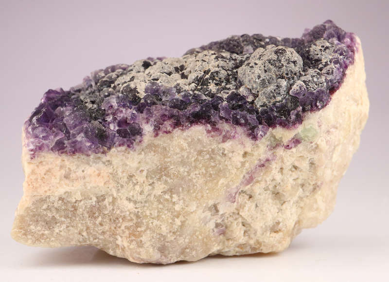 Purple Fluorite on Matrix, Riemvasmaak, Northern Cape, South Africa