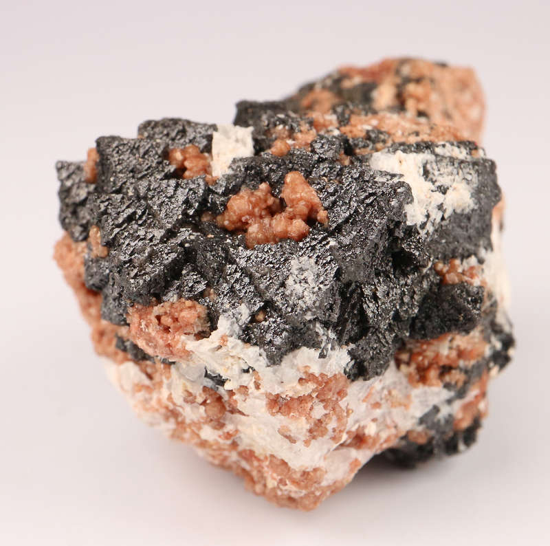 Hausmannite and Andradite Garnet, N'Chwaning II, Northern Cape, South Africa