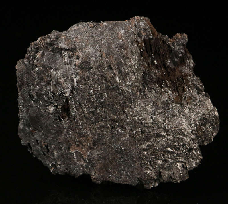 Calcite on Manganite on Matrix,"N'Chwaning II Mine, Kalahari Manganese Field, Northern Cape, South A
