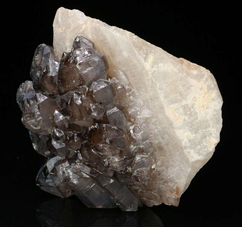 Smoky Quartz on Matrix, Erongo Mnt Region, Namibia