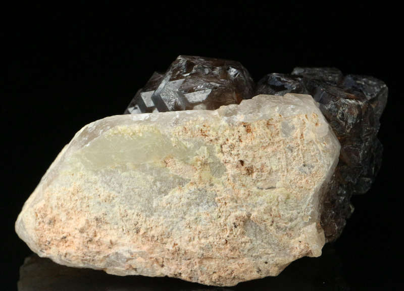 Smoky Quartz on Matrix, Erongo Mnt Region, Namibia