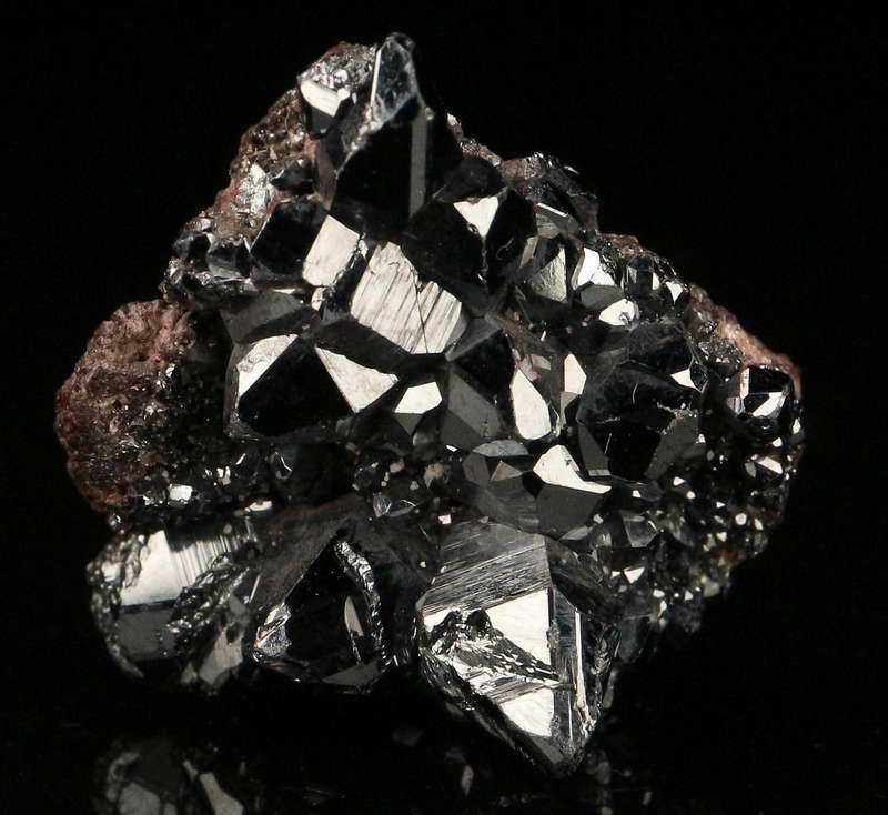 Hematite Cluster, "N'Chwaning II Mine, Kalahari Manganese Field, Northern Cape, South Africa "