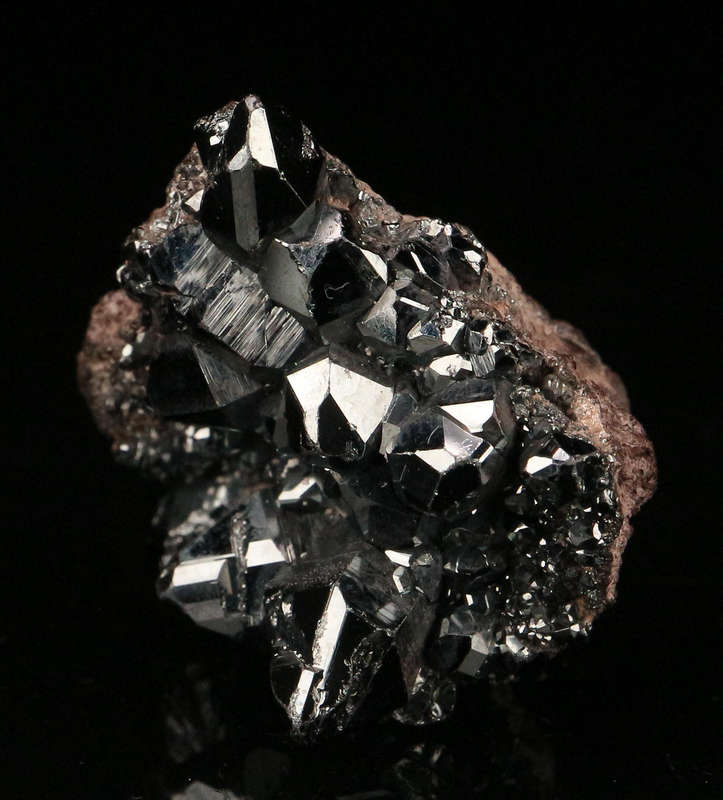 Hematite Cluster, "N'Chwaning II Mine, Kalahari Manganese Field, Northern Cape, South Africa "
