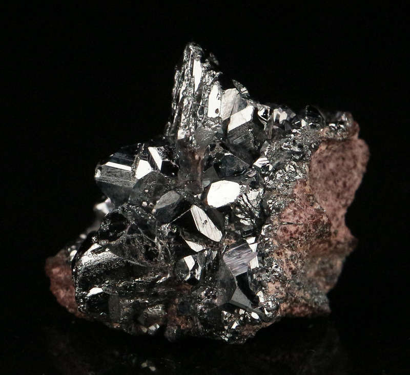 Hematite Cluster, "N'Chwaning II Mine, Kalahari Manganese Field, Northern Cape, South Africa "