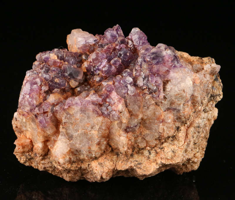 Fluorite on Matrix, Erongo Mnt, Erongo Region, Namibia.