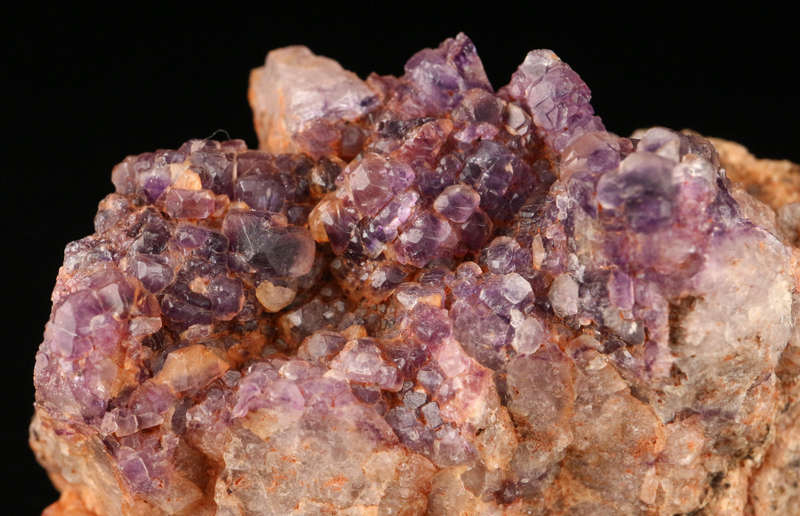 Fluorite on Matrix, Erongo Mnt, Erongo Region, Namibia.