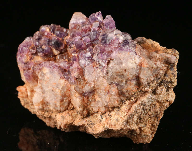 Fluorite on Matrix, Erongo Mnt, Erongo Region, Namibia.
