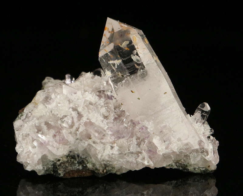Amethyst Quartz on Matrix, Gobobosebberge Mnt, Namibia
