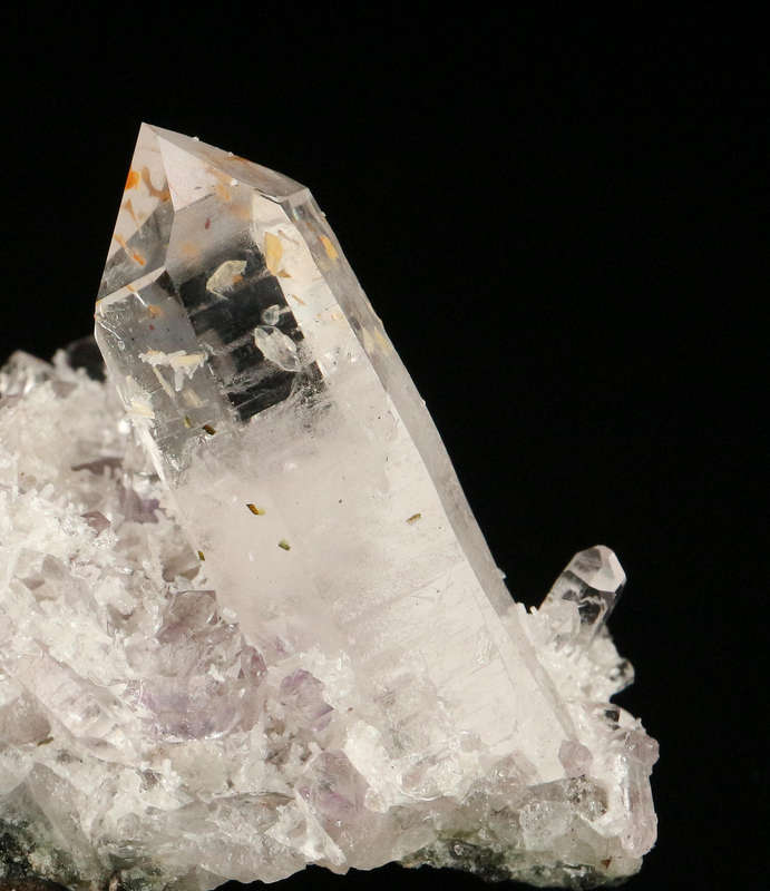 Amethyst Quartz on Matrix, Gobobosebberge Mnt, Namibia