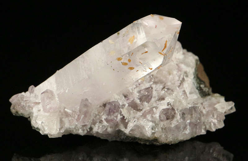 Amethyst Quartz on Matrix, Gobobosebberge Mnt, Namibia