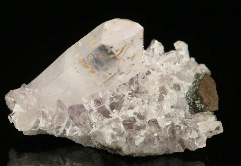 Amethyst Quartz on Matrix, Gobobosebberge Mnt, Namibia