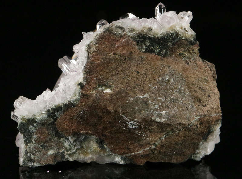 Amethyst Quartz on Matrix, Gobobosebberge Mnt, Namibia