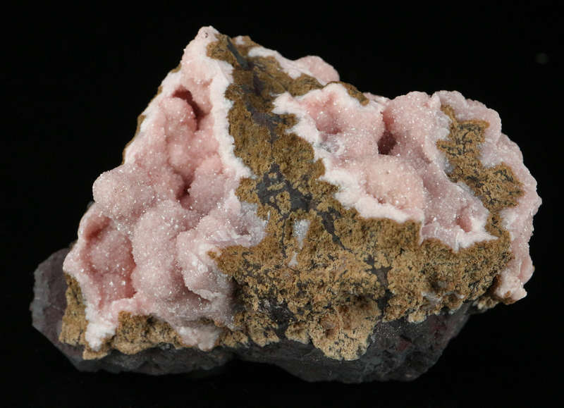 Rhodochrosite on Matrix,"N'Chwaning III Mine, Kalahari Manganese Field, Northern Cape, South Africa