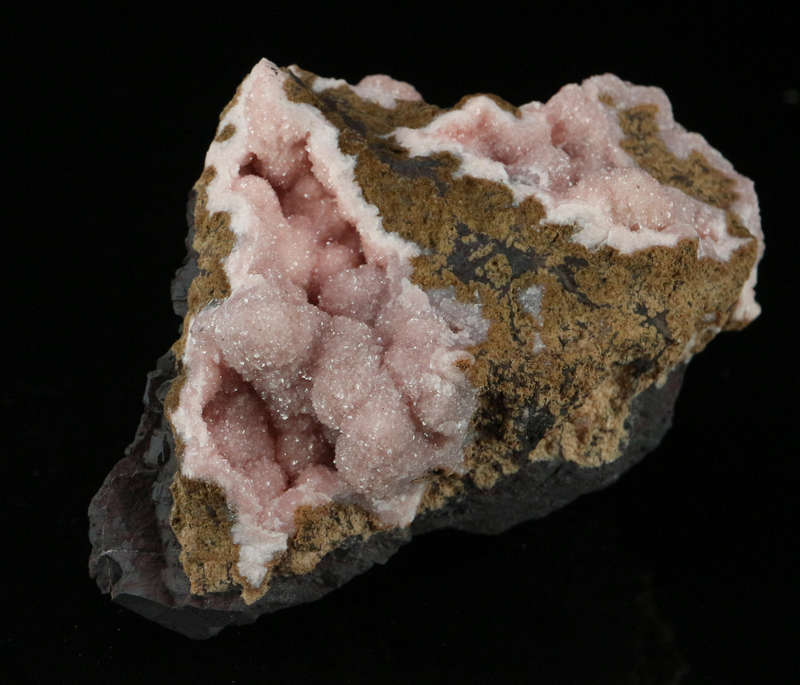 Rhodochrosite on Matrix,"N'Chwaning III Mine, Kalahari Manganese Field, Northern Cape, South Africa