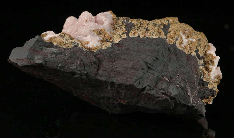 Rhodochrosite on Matrix,"N'Chwaning III Mine, Kalahari Manganese Field, Northern Cape, South Africa
