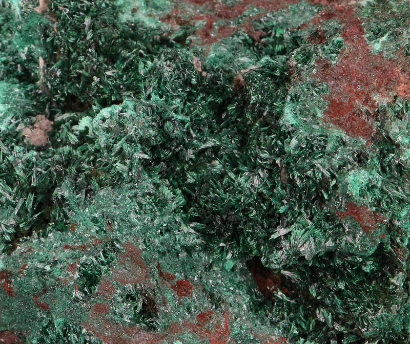Malachite on Matrix, Kombat Mine, Namibia