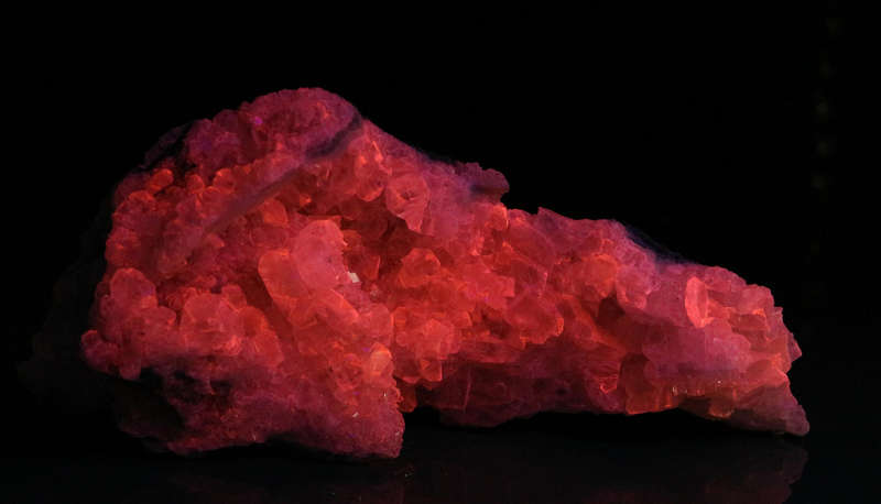 Calcite on Matrix, "N'Chwaning II Mine, Kalahari Manganese Field, Northern Cape, South Africa "