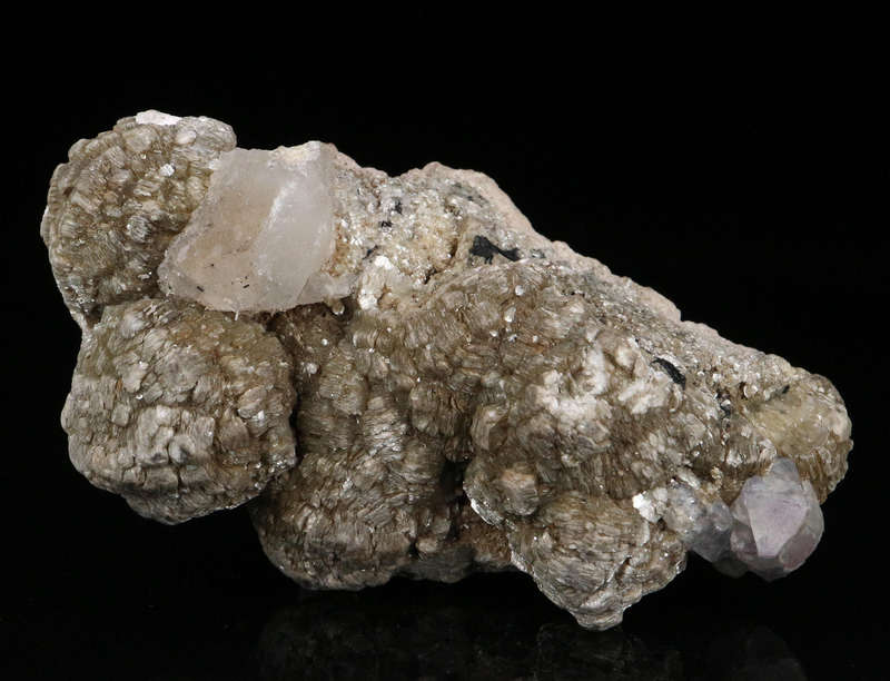 Fluorite on Muscovite, Erongo Mnt Region, Namibia