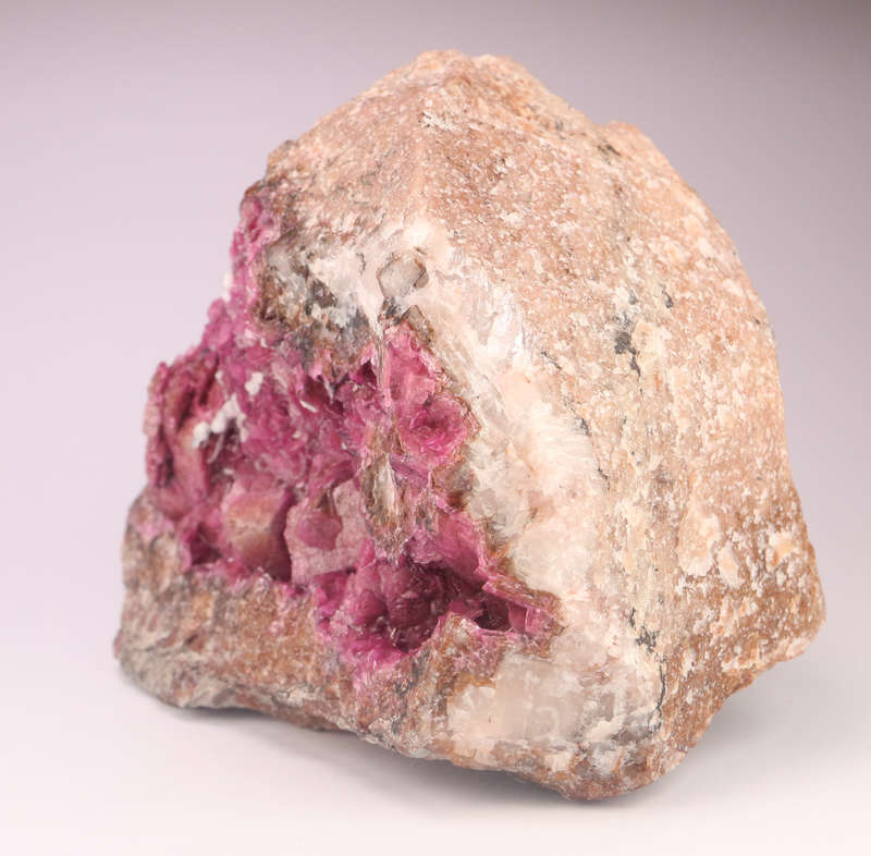 Cobaltoan Calcite on Matrix, Kakanda deposit, Lubudi, Lualaba, DR Congo
