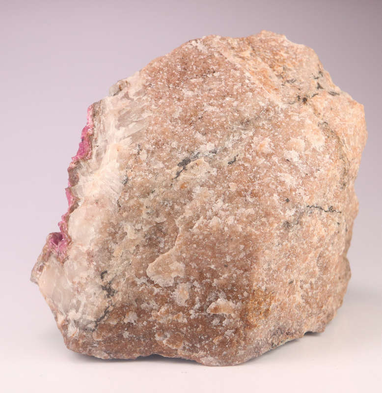 Cobaltoan Calcite on Matrix, Kakanda deposit, Lubudi, Lualaba, DR Congo