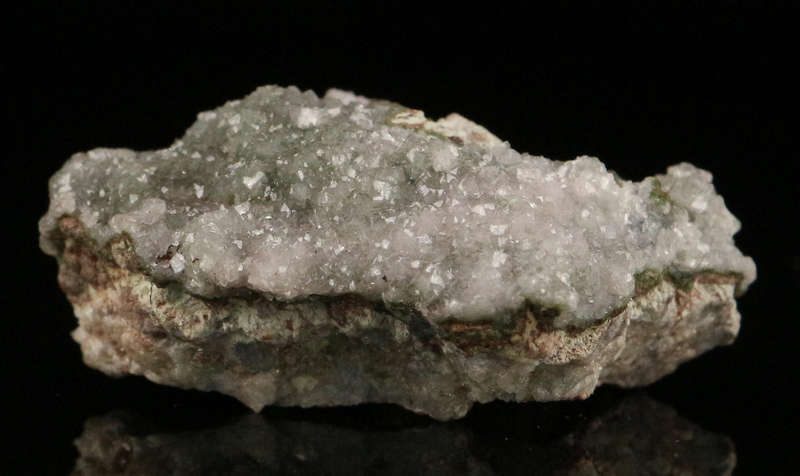 Calcite on Duftite, Tsumeb Mine, Namibia