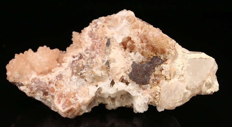Olmiite & Calcite on MatrixN'Chwaning II, Northern Cape, South Africa