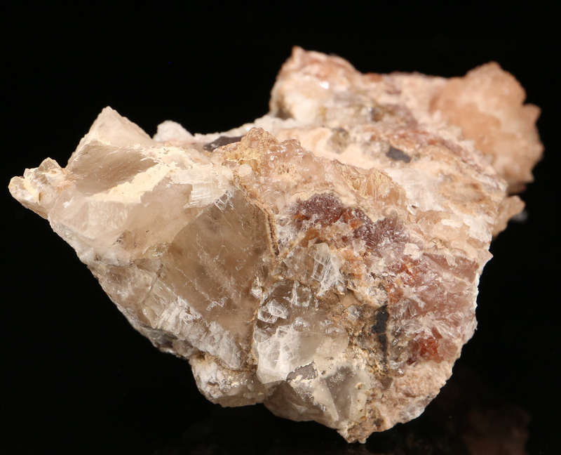 Olmiite & Calcite on MatrixN'Chwaning II, Northern Cape, South Africa