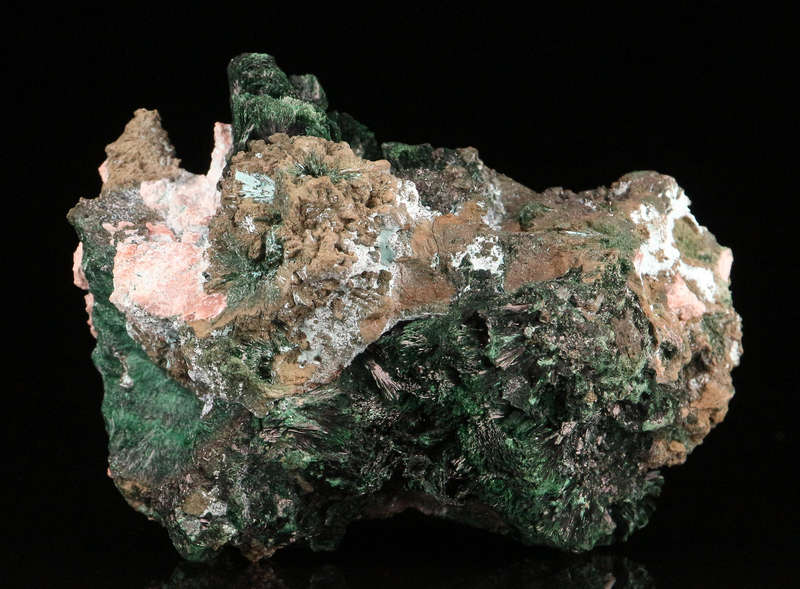 Kolwezite on Malachite, Mashamba West Mine, DRC