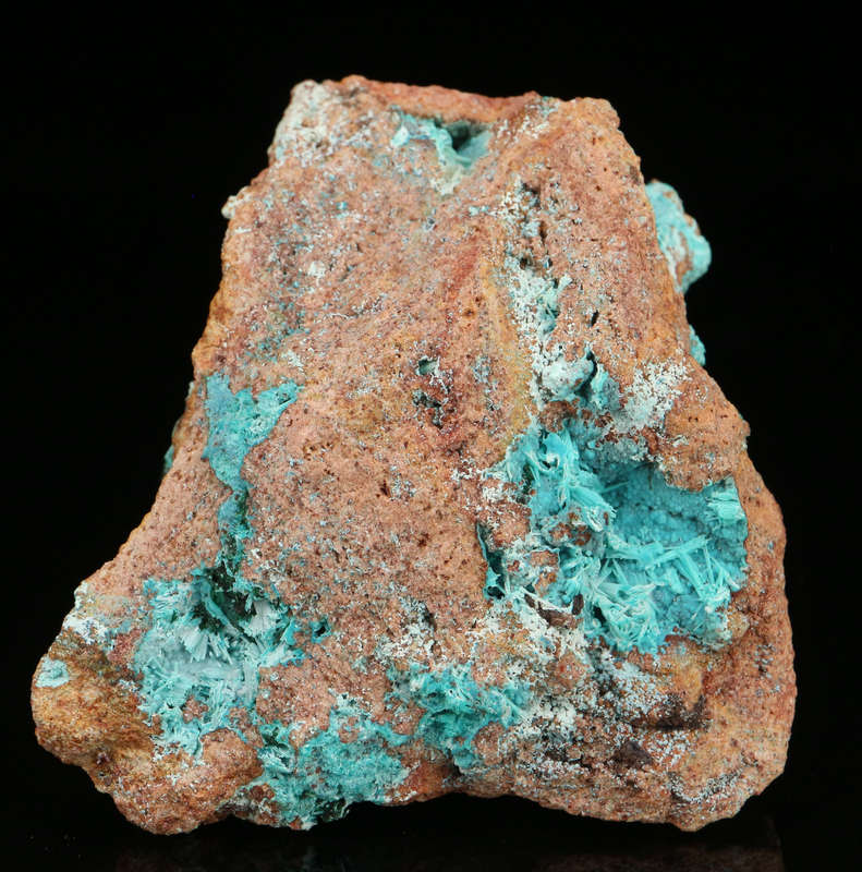 Malachite on Chrysocolla, Tenke Fungurume, DR Congo