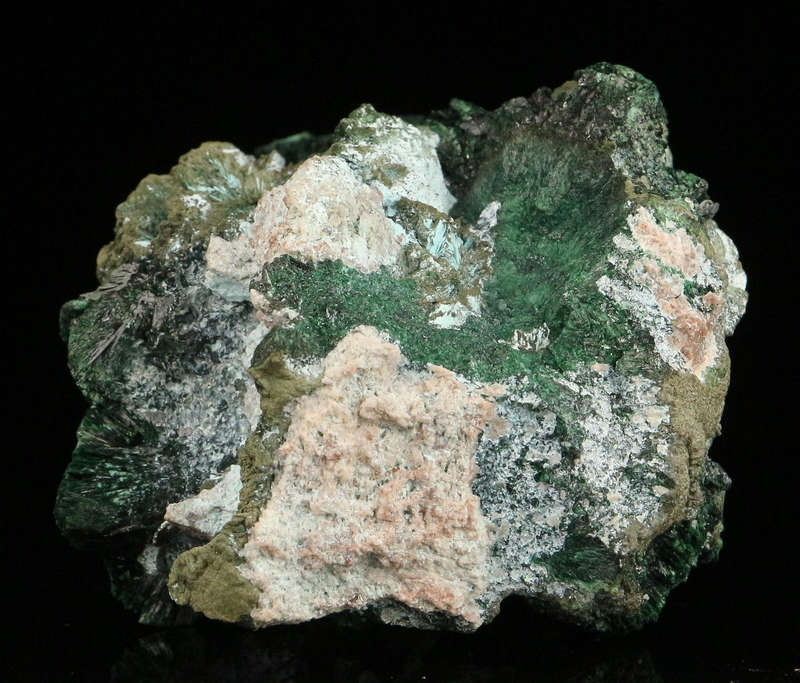Kolwezite on Malachite, Mashamba West Mine, DRC
