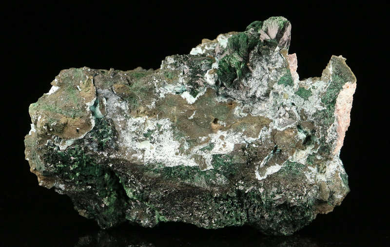 Kolwezite on Malachite, Mashamba West Mine, DRC