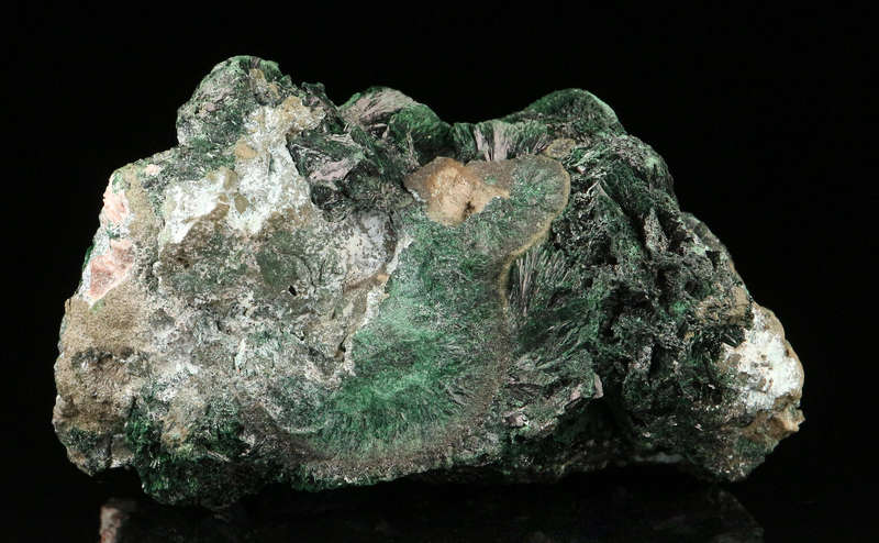 Kolwezite on Malachite, Mashamba West Mine, DRC