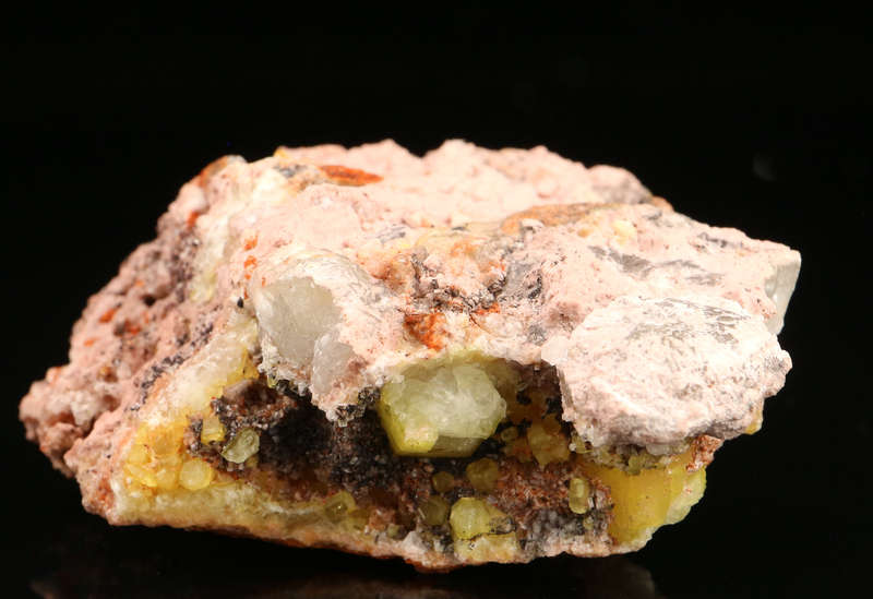 Ettringite on Brucite, N'Chwaning II, Northern Cape, South Africa